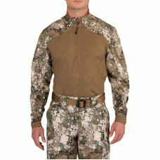 Рубашка тактическая под бронежилет 5.11 Tactical GEO7™ Rapid Half Zip Shirt Terrain