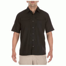 Сорочка тактична з коротким рукавом 5.11 Freedom Flex Woven S/S Black