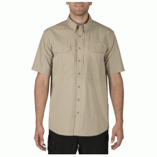 Сорочка тактична з коротким рукавом 5.11 Stryke ™ Shirt - Short Sleeve Khaki