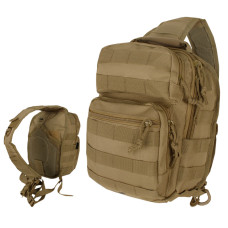Рюкзак однолямочный MIL-TEC One Strap Assault Pack 10L Coyote