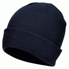 Шапка акриловая тонкой вязки Beanie Cap Navy