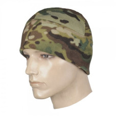 Шапка флисовая без отворота Multicam