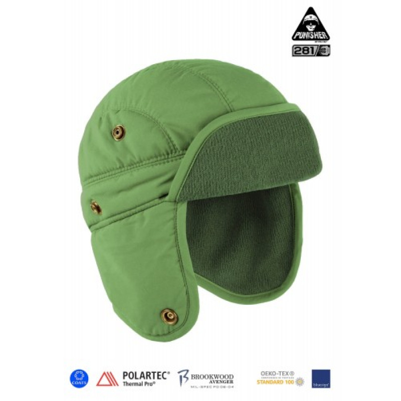 Шапка полевая зимняя PCWAH-P.Fill (Punisher Combat Winter Ambush Hat, Polartec P.Fill/Thermal pro), Olive Drab арт. UA281-10031-OD
