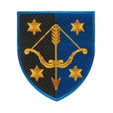 Шеврон 10-й армійський корпус кольоровий