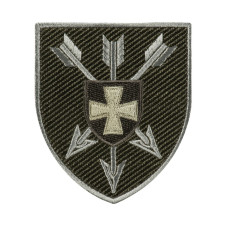 Шеврон 18 ОБрАА ЗСУ Воля і віра польовий