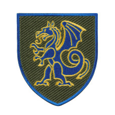 Шеврон 21 ОМБр кольоровий