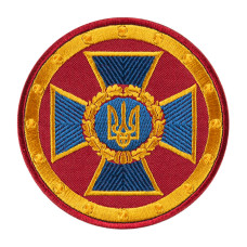 Шеврон СБУ круг хрест