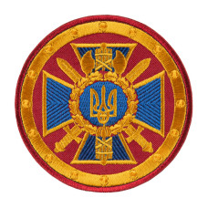 Шеврон СБУ круг сокира