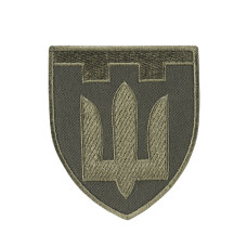 Шеврон Територіальна оборона олива