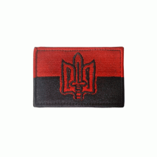 Шеврон вишитий Прапор України (червоно-чорний) (Чорний/червоний), Другие