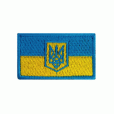 Шеврон вышитый Флаг Украины Multi