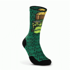 Шкарпетки 5.11 Tactical Sock & Awe Crew Brain (GREEN)