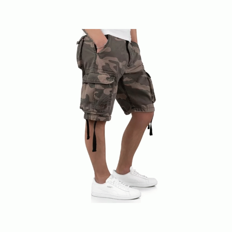 Шорты Airborne Vintage Shorts Black camo