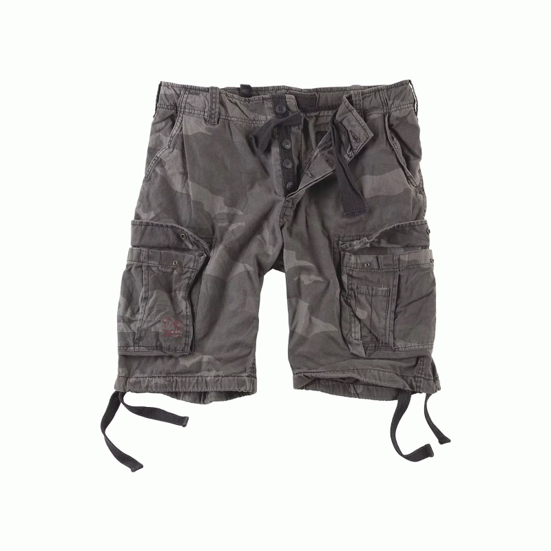 Шорты Airborne Vintage Shorts Black camo