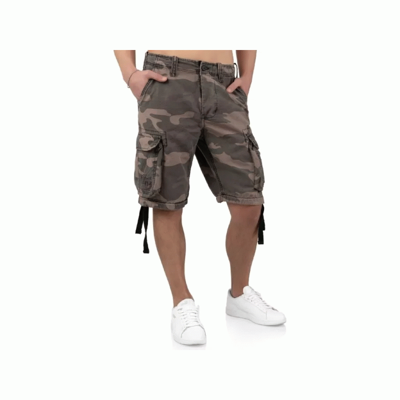 Шорты Airborne Vintage Shorts Black camo