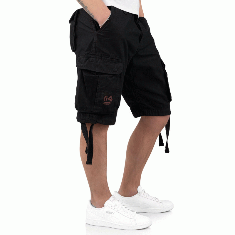 Шорты AIRBORNE VINTAGE SHORTS (Black), Surplus Raw Vintage®