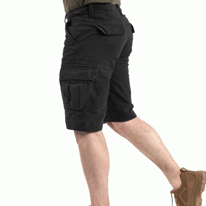 Шорти Sturm Mil-Tec® US Vintage Shorts Prewash Black