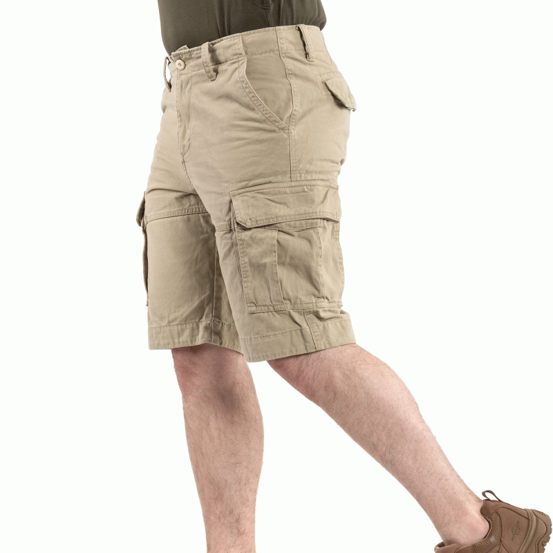 Шорти Sturm Mil-Tec® US Vintage Shorts Prewash Khaki