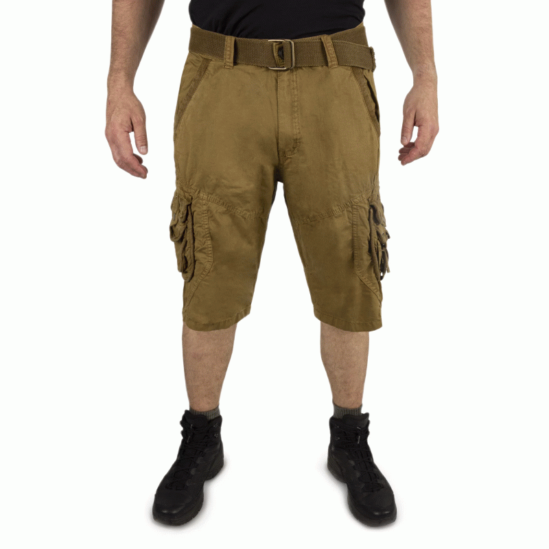 Шорты Sturm Mil-Tec Vintage Survival Prewash Coyote арт. 11404505