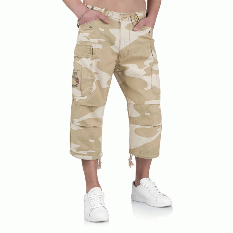Шорти SURPLUS ENGINEER VINTAGE 3/4 Desertstorm