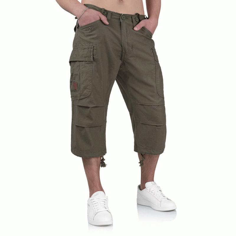 Шорты SURPLUS ENGINEER VINTAGE 3/4 (Olive), Surplus Raw Vintage®
