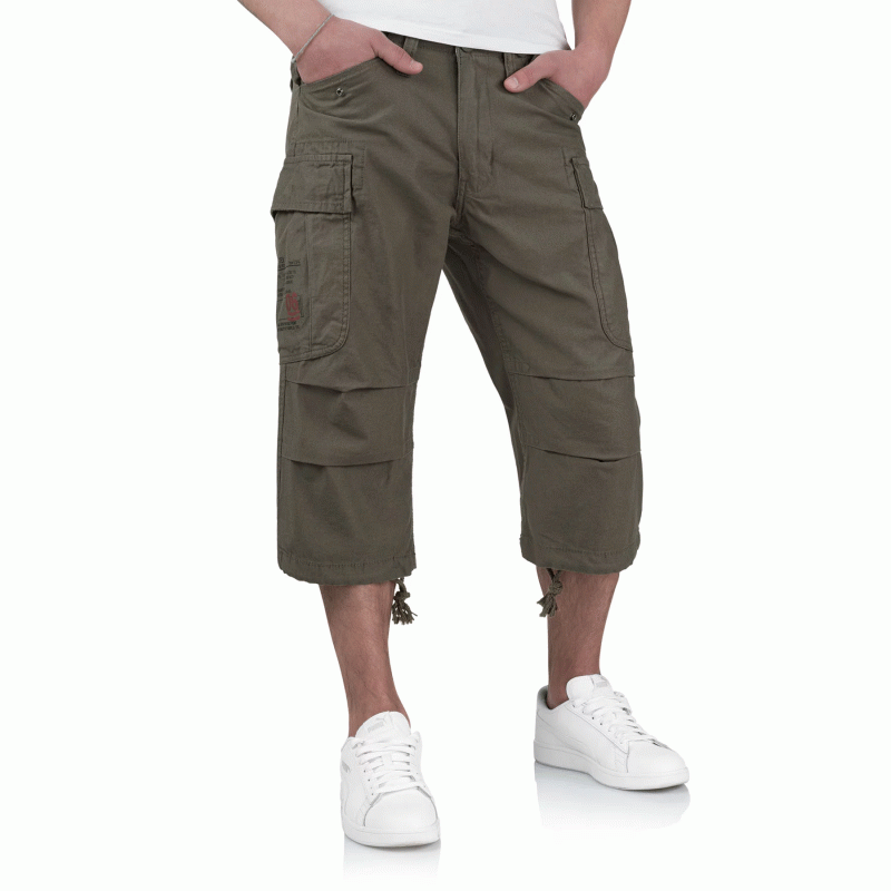 Шорты SURPLUS ENGINEER VINTAGE 3/4 (Olive), Surplus Raw Vintage®
