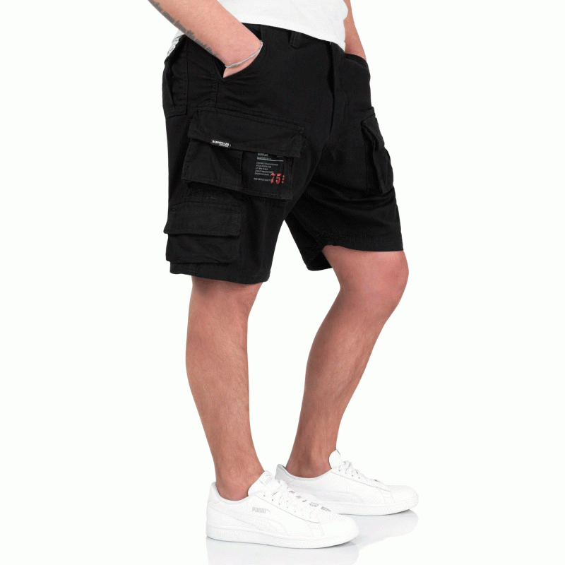 Шорты SURPLUS TROOPER SHORTS (Black), Surplus Raw Vintage®