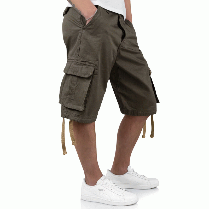 Шорти SURPLUS VINTAGE SHORTS WASHED Olive