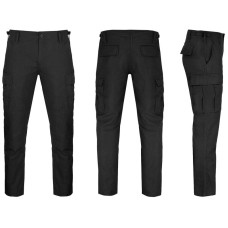 Штани польові Teesar BDU Rip-Stop Slim Fit Black, Black