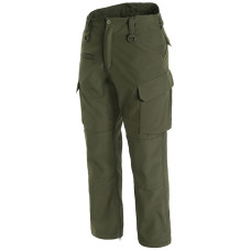 Штани теплі MIL-TEC «Explorer» SoftShell Olive, Olive, XL
