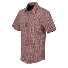 Сорочка Covert Concealed Carry з к. рукавами, Dirt Red Checkered