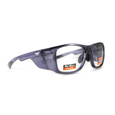 Спортивная оправа под диоптрии Global Vision RX-T Gloss Black (rx-able) (clear) прозрачные в черной полупрозрачной оправе