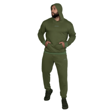 Спортивний костюм Basic Hood Cotton Олива 7383