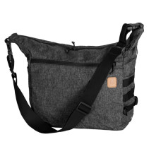 Сумка Helikon-Tex Bushcraft Satchel Nylon Polyester Blend Чорний-Сірий