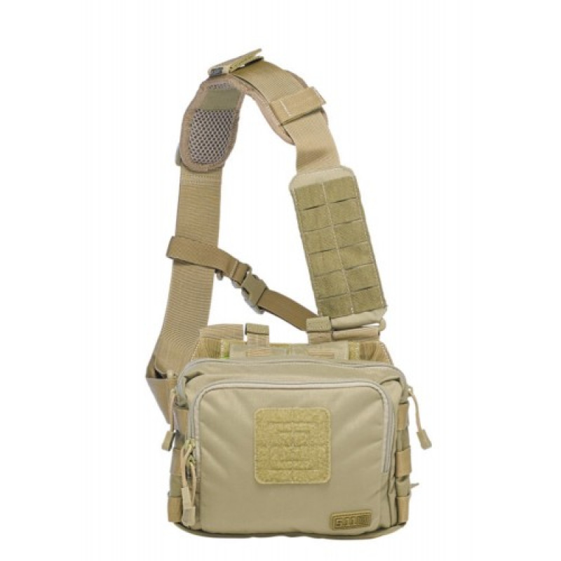 Сумка тактична для прихованого носіння зброї 5.11 2-Banger Bag, Sandstone
