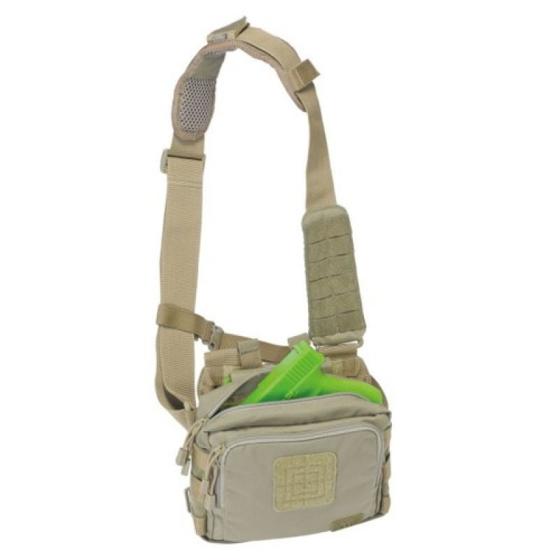 Сумка тактична для прихованого носіння зброї 5.11 2-Banger Bag, Sandstone