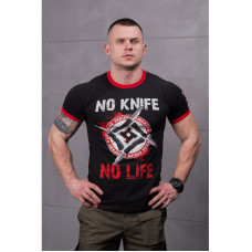 SvaStone футболка No Knife - No Life Sport Edition