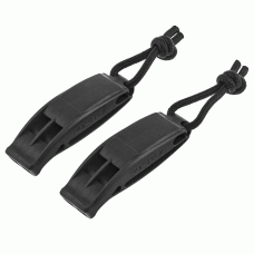 Свисток рятувальний Sturm Mil-Tec Signaling Whistle Tactical Molle (2 шт. в комплекті) Black
