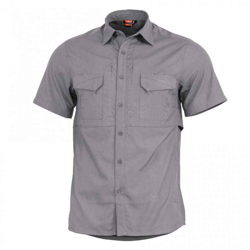 Рубашка Pentagon Plato Short Sleeve - Wolf Grey, Wolf Grey