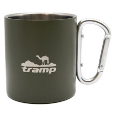 Термокухоль з карабіном Tramp 350 мл олива UTRC-122-olive