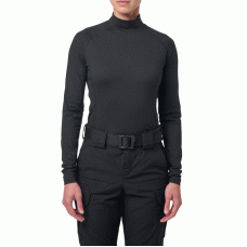 Термореглан жіночий 5.11 Tactical Women's Mock Neck Long Sleeve Top Black