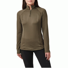 Термореглан жіночий 5.11 Tactical Women's Stratos 1/4 Zip RANGER GREEN