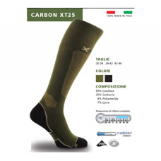X Tech носки Carbon XT25 олива