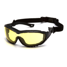 Защитные очки Pyramex V3T (amber) Anti-Fog, жёлтые