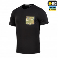 M-Tac футболка с карманом 93/7 Black