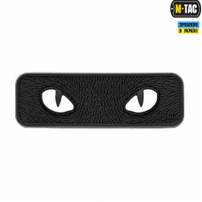 M-Tac нашивка Cat Eyes 3D PVC Black (сорт 2)