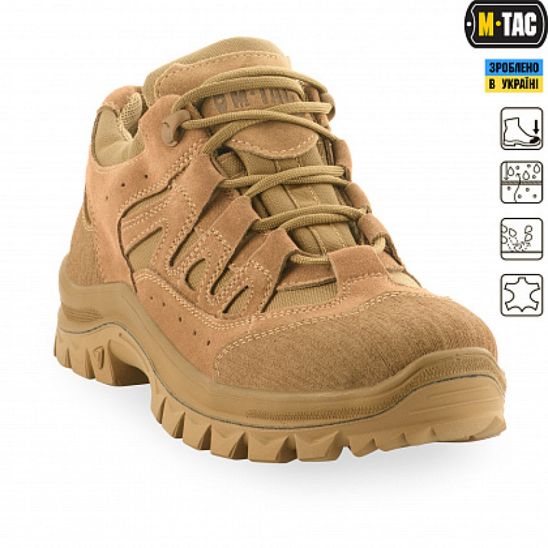M-Tac кросівки тактичні Leopard R Coyote Brown