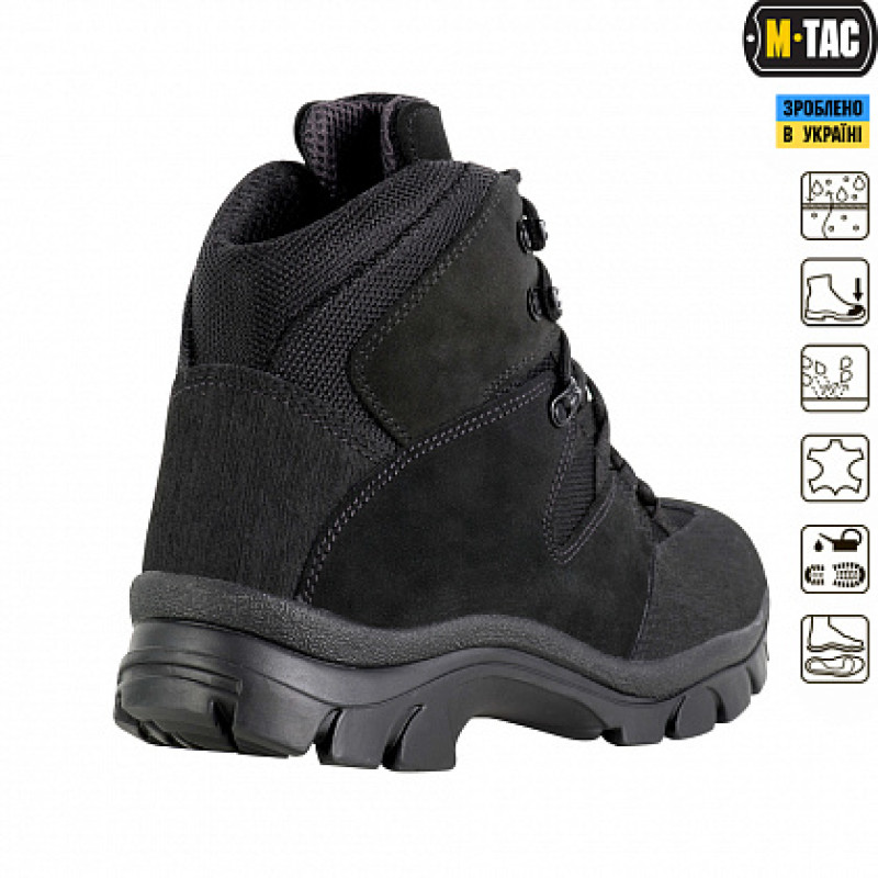 M-Tac ботинки полевые Mk.7 Pro Black