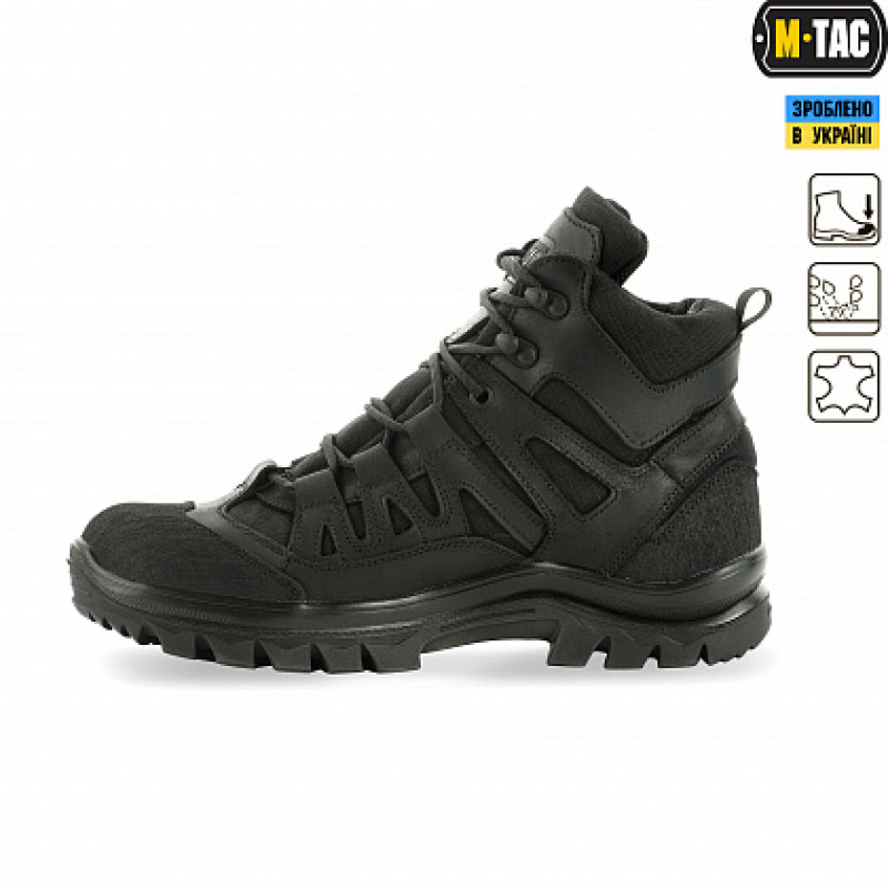 M-Tac ботинки полевые Mk.2 R Black