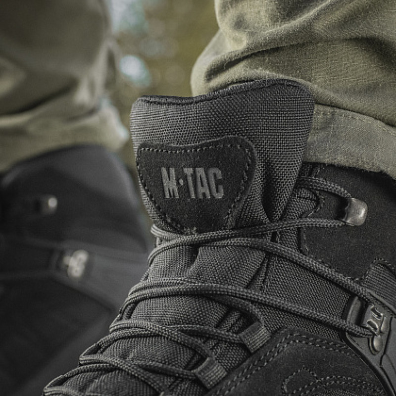 M-Tac черевики тактичні демісезонні Black